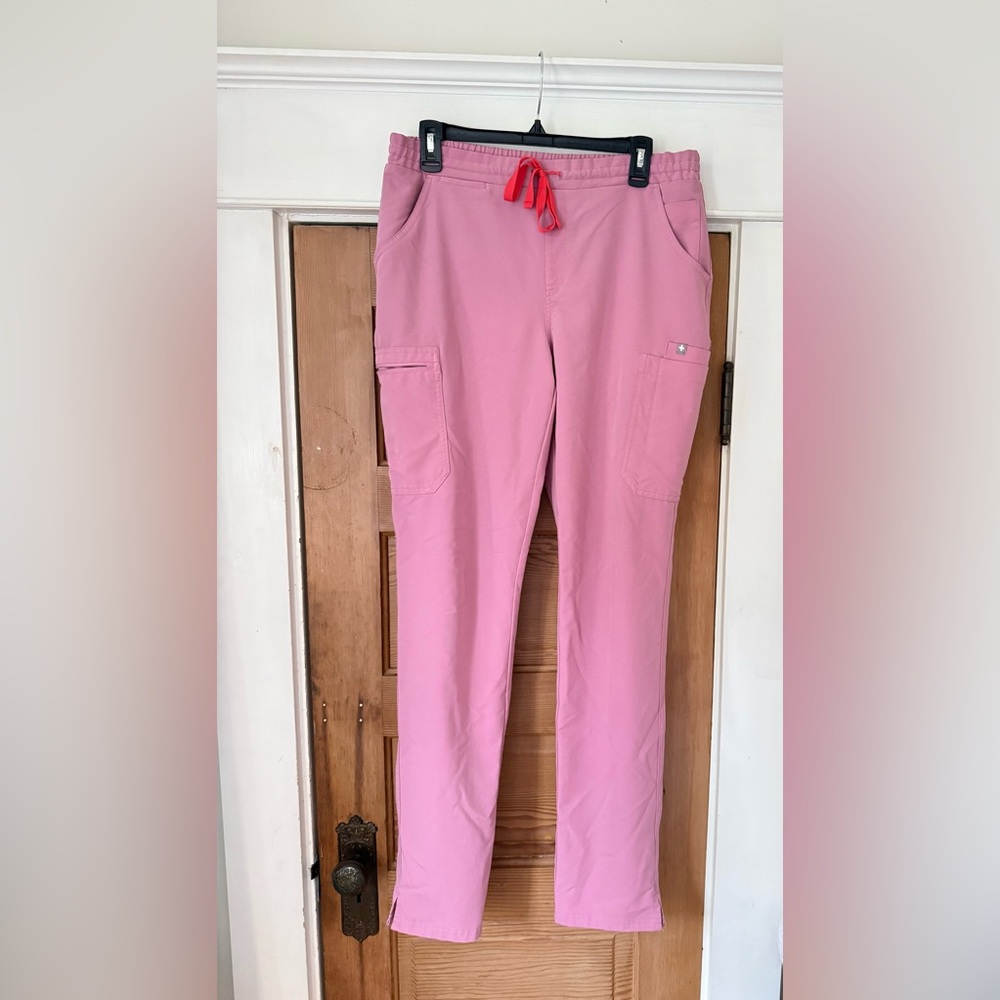 Figs Sunrise Pink HW Yola Scrub Pants